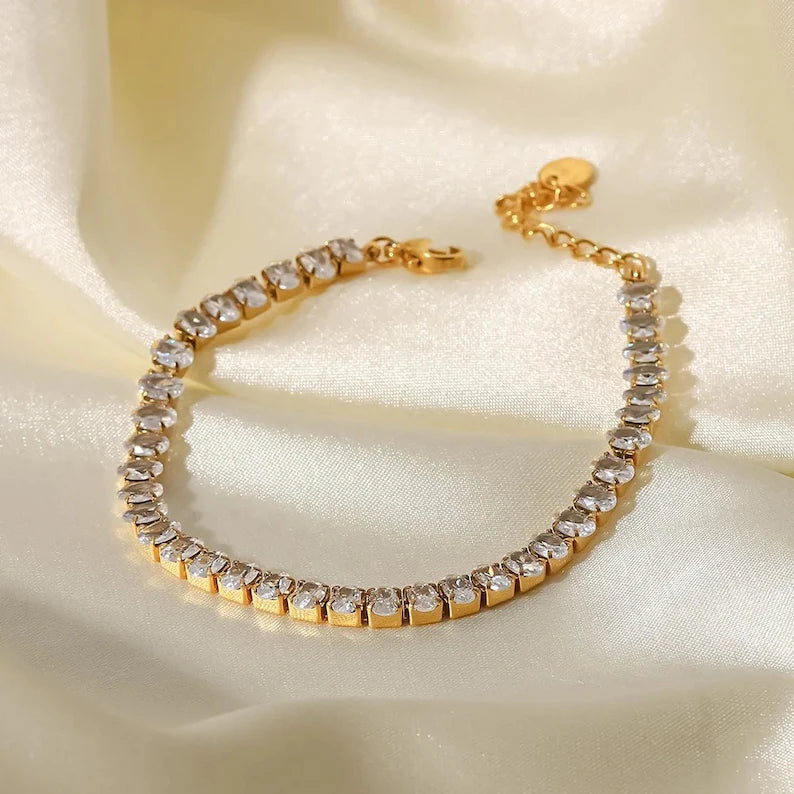 18K Gold Plated Bracelet gift for her